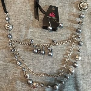 Necklace and matching earrings